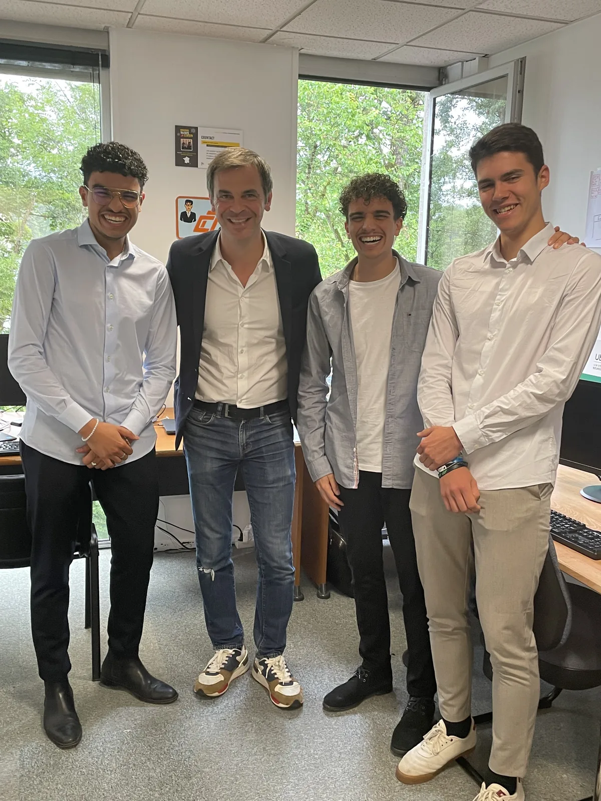 Visite d'un ministre